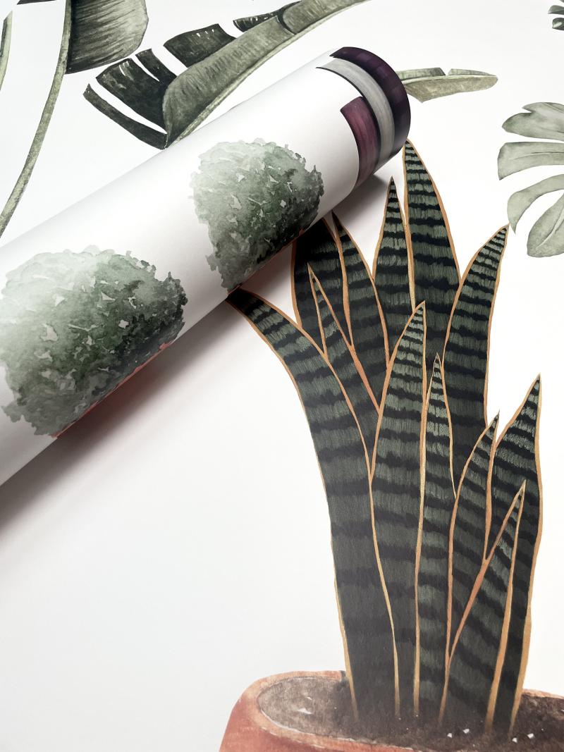 Plantes, pots et animaux