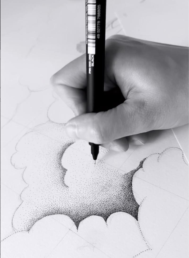Nuages et oiseaux