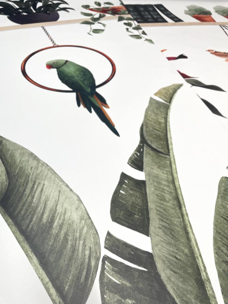 Plantes, pots et animaux