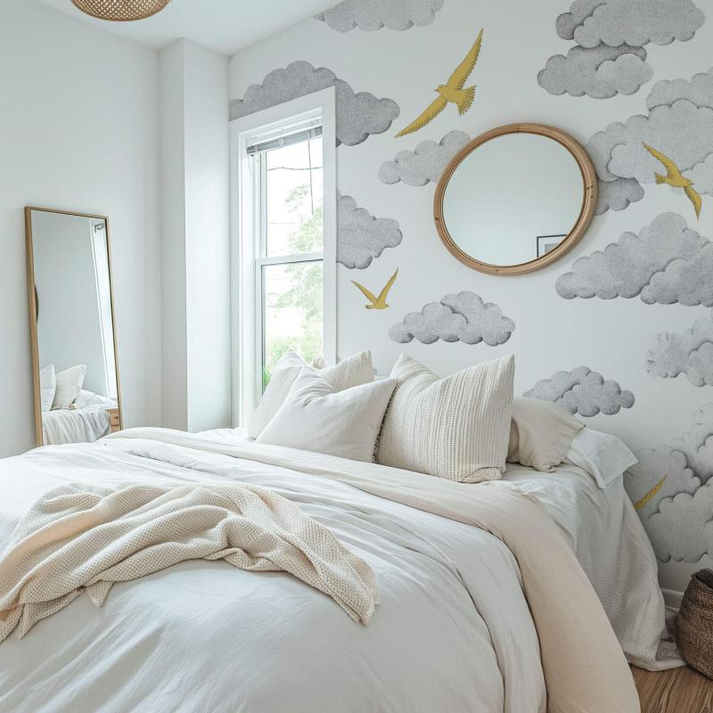 Nuages et oiseaux