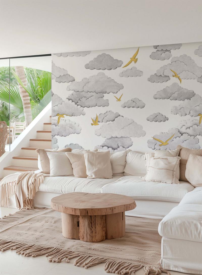 Nuages et oiseaux
